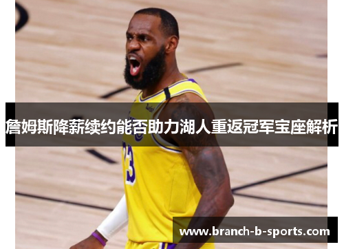 詹姆斯降薪续约能否助力湖人重返冠军宝座解析 詹姆斯降薪续约能否助力湖人重返冠军宝座解析