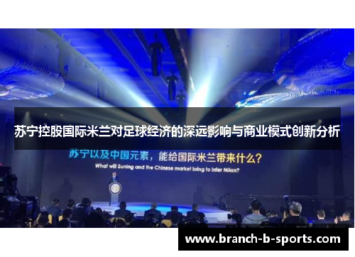 苏宁控股国际米兰对足球经济的深远影响与商业模式创新分析 苏宁控股国际米兰对足球经济的深远影响与商业模式创新分析